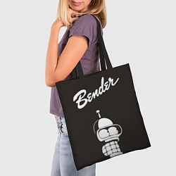 Сумка-шопер Bender Retro, цвет: 3D-принт — фото 2