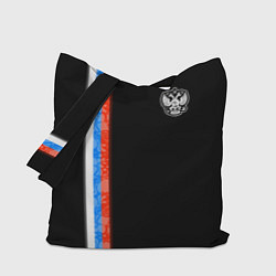 Сумка-шопер Russia - Black collection 2023, цвет: 3D-принт