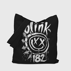 Сумка-шопер Blink-182, цвет: 3D-принт