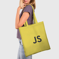 Сумка-шопер JavaScript, цвет: 3D-принт — фото 2