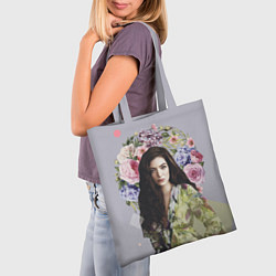 Сумка-шопер Lorde Floral цвета 3D-принт — фото 2