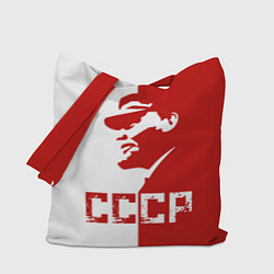 Сумка-шопер Ленин СССР, цвет: 3D-принт