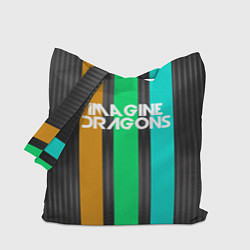 Сумка-шопер Imagine Dragons: Evolve Lines, цвет: 3D-принт