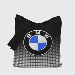 Сумка-шопер BMW 2018 Black and White IV, цвет: 3D-принт
