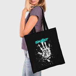 Сумка-шопер Skillet: Sick of it, цвет: 3D-принт — фото 2