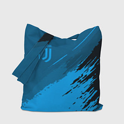 Сумка-шопер FC Juventus: Blue Original, цвет: 3D-принт