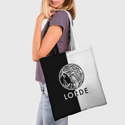 Сумка-шопер Lorde B&W, цвет: 3D-принт — фото 2