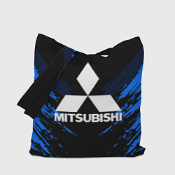 Сумка-шопер Mitsubishi: Blue Anger, цвет: 3D-принт