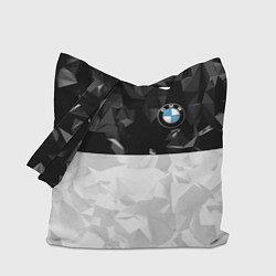 Сумка-шопер BMW BLACK COLLECTION, цвет: 3D-принт