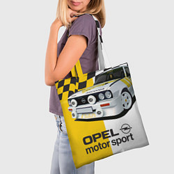 Сумка-шопер Opel Motor Sport: Ascona B, цвет: 3D-принт — фото 2