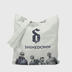 Сумка-шопер Shinedown Band, цвет: 3D-принт