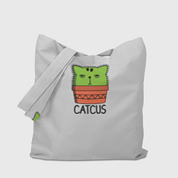 Сумка-шопер Cactus Catcus, цвет: 3D-принт