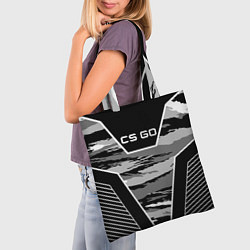 Сумка-шопер CS:GO Grey Camo, цвет: 3D-принт — фото 2