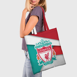Сумка-шопер FC Liverpool, цвет: 3D-принт — фото 2