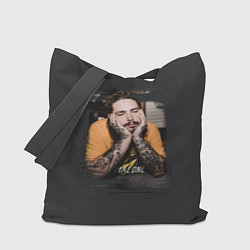 Сумка-шопер Post Malone, цвет: 3D-принт