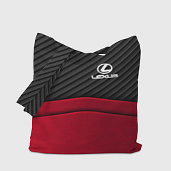 Сумка-шоппер Lexus: Red Carbon