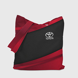 Сумка-шопер Toyota: Red Sport, цвет: 3D-принт