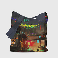 Сумка-шоппер Cyberpunk 2077: Night City