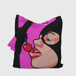 Сумка-шопер Catwoman Cherry, цвет: 3D-принт