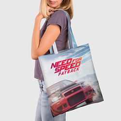 Сумка-шопер Need for Speed: Payback, цвет: 3D-принт — фото 2