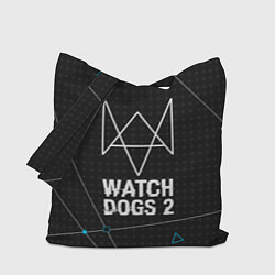 Сумка-шопер Watch Dogs 2: Tech Geometry, цвет: 3D-принт