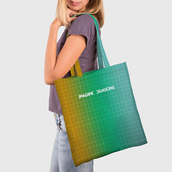 Сумка-шопер Imagine Dragons: Evolve Grid, цвет: 3D-принт — фото 2