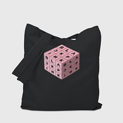 Сумка-шоппер Black Pink Cube