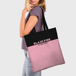 Сумка-шопер Black Pink: In Your Area, цвет: 3D-принт — фото 2