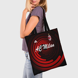Сумка-шопер AC Milan - FC, цвет: 3D-принт — фото 2