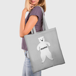 Сумка-шопер Mama Bear, цвет: 3D-принт — фото 2