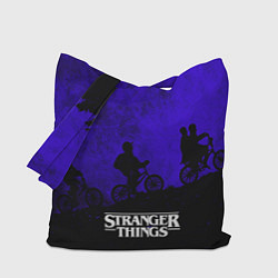 Сумка-шопер Stranger Things: Moon Biker, цвет: 3D-принт