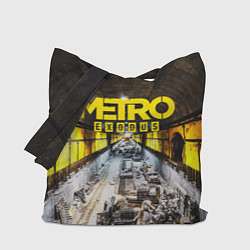 Сумка-шопер METRO EXODUS EXCLUSIVE, цвет: 3D-принт