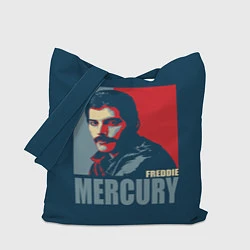 Сумка-шопер Queen: Freddie Mercury, цвет: 3D-принт