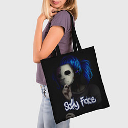 Сумка-шопер Sally Face: Dark Mask, цвет: 3D-принт — фото 2