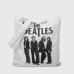 Сумка-шоппер The Beatles: White Side