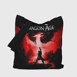 Сумка-шопер Dragon Age, цвет: 3D-принт