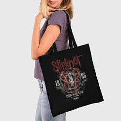 Сумка-шопер Slipknot 1995, цвет: 3D-принт — фото 2