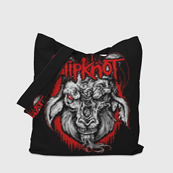 Сумка-шопер Slipknot: Devil Goat, цвет: 3D-принт