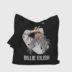 Сумка-шопер BILLIE EILISH, цвет: 3D-принт