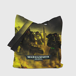 Сумка-шопер Warhammer 40K - Космические Десантники, цвет: 3D-принт