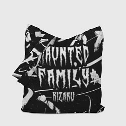 Сумка-шопер KIZARU - HAUNTED FAMILY, цвет: 3D-принт