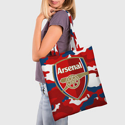 Сумка-шопер Arsenal, цвет: 3D-принт — фото 2