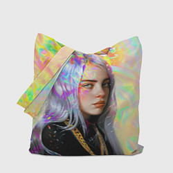 Сумка-шопер Billie Eilish, цвет: 3D-принт