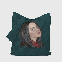 Сумка-шопер Billie Eilish, цвет: 3D-принт