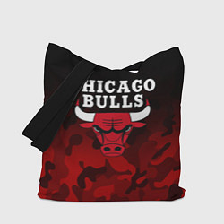 Сумка-шопер CHICAGO BULLS, цвет: 3D-принт