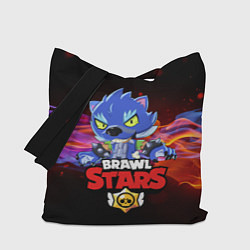 Сумка-шопер BRAWL STARS CROW, цвет: 3D-принт