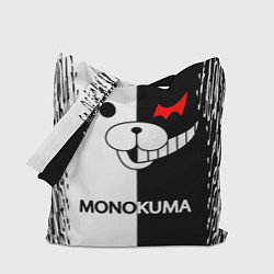 Сумка-шопер MONOKUMA, цвет: 3D-принт