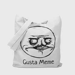 Сумка-шопер Gusta Meme, цвет: 3D-принт