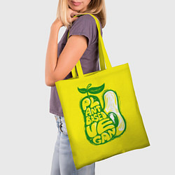 Сумка-шопер Веган Авокадо, цвет: 3D-принт — фото 2