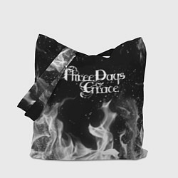 Сумка-шопер Three Days Grace, цвет: 3D-принт